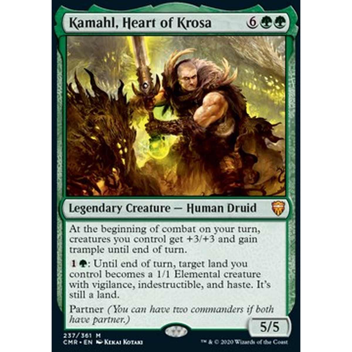 Kamahl, Heart of Krosa - Kamahl, Heart of Krosa - [CMR] [NM]