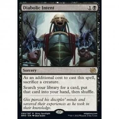 Diabolic Intent - Diabolic Intent - [BRO] [NM] [Foil]