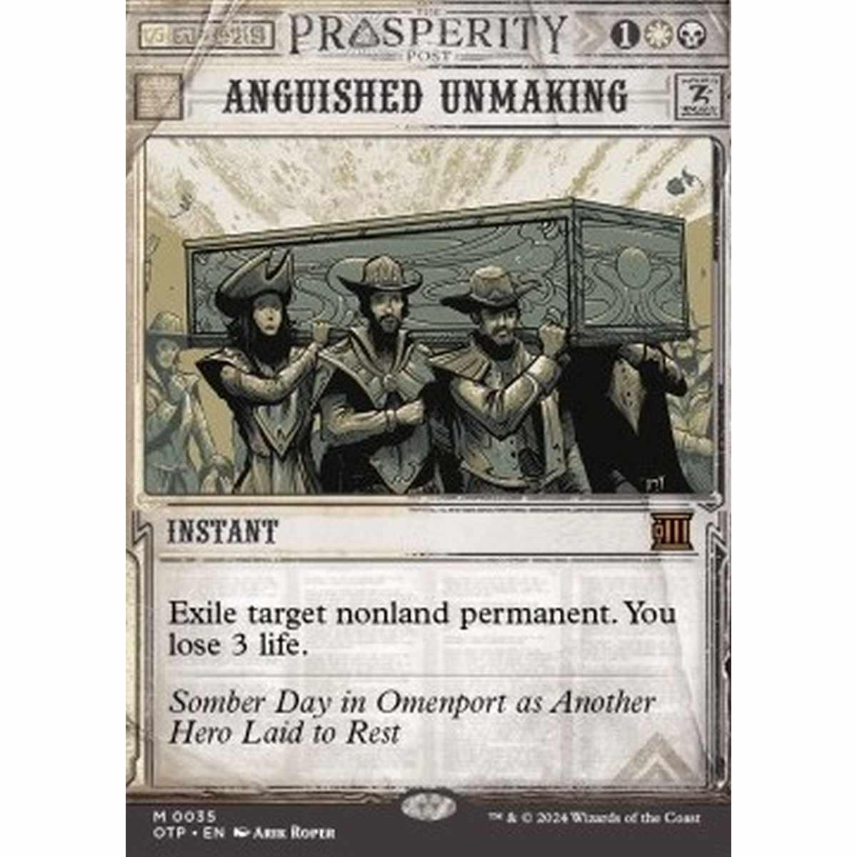Anguished Unmaking (V.1) - Anguished Unmaking (V.1) - [OTP] [NM]