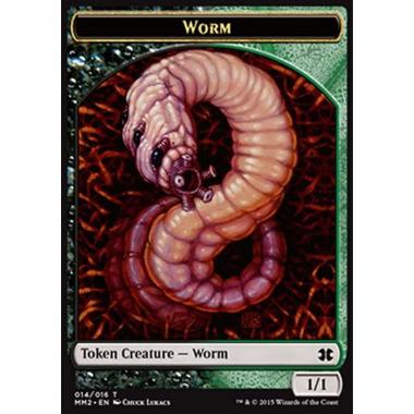 Worm Token (Black and Green 1/1) - Worm Token (Black and Green 1/1) - [MM2] [NM]