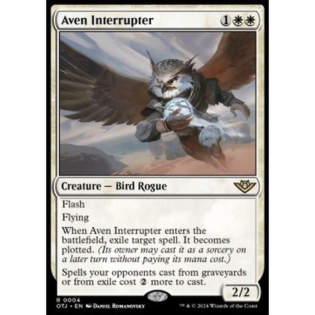 Aven Interrupter - Aven Interrupter - [OTJ] [NM] [Foil]