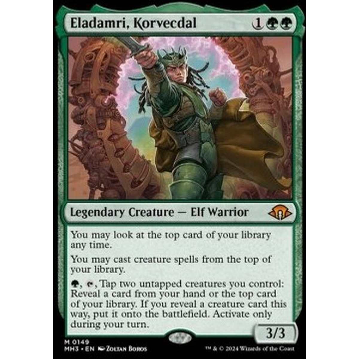 Eladamri, Korvecdal - Eladamri, Korvecdal - [MH3] [NM]