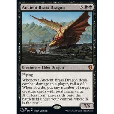Ancient Brass Dragon - Ancient Brass Dragon - [CLB] [NM]