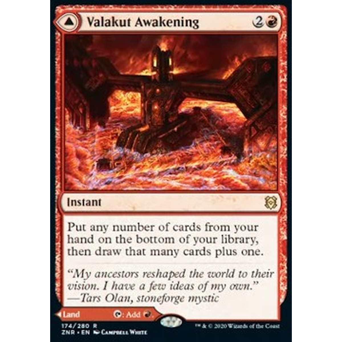 Valakut Awakening // Valakut Stoneforge - Valakut Awakening // Valakut Stoneforge - [ZNR] [NM]