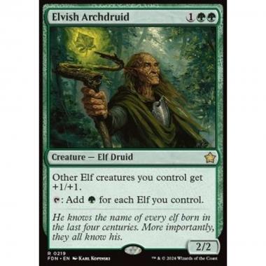 Elvish Archdruid - Elvish Archdruid - [FDN] [NM]