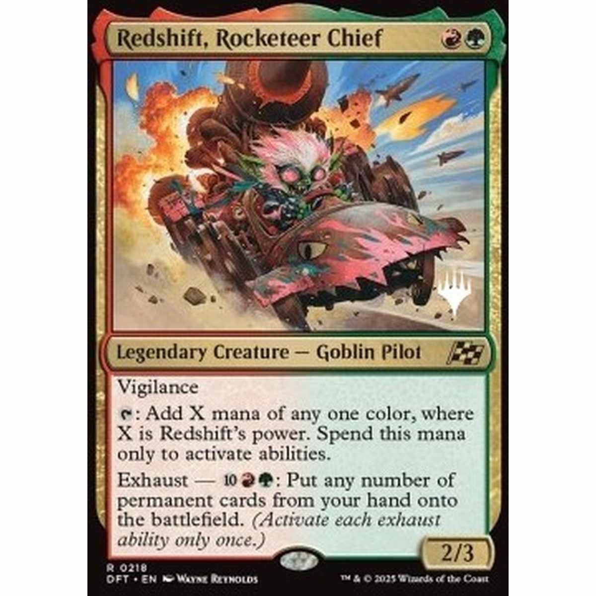 Redshift, Rocketeer Chief (V.2) - Redshift, Rocketeer Chief (V.2) - [DFTP] [NM]