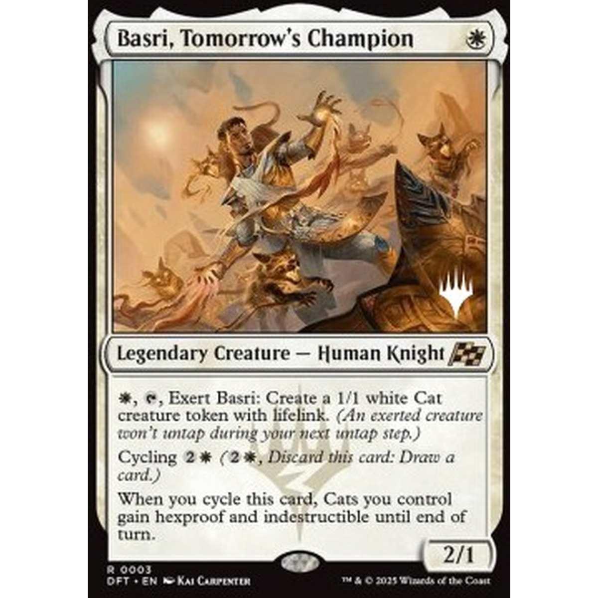 Basri, Tomorrow's Champion (V.2) - Basri, Tomorrow's Champion (V.2) - [DFTP] [NM]