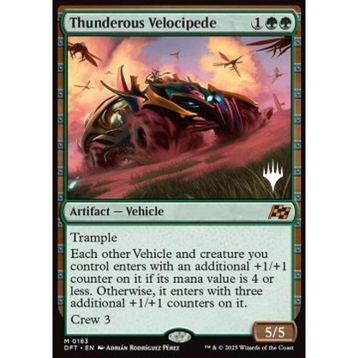 Thunderous Velocipede (V.2) - Thunderous Velocipede (V.2) - [DFTP] [NM]