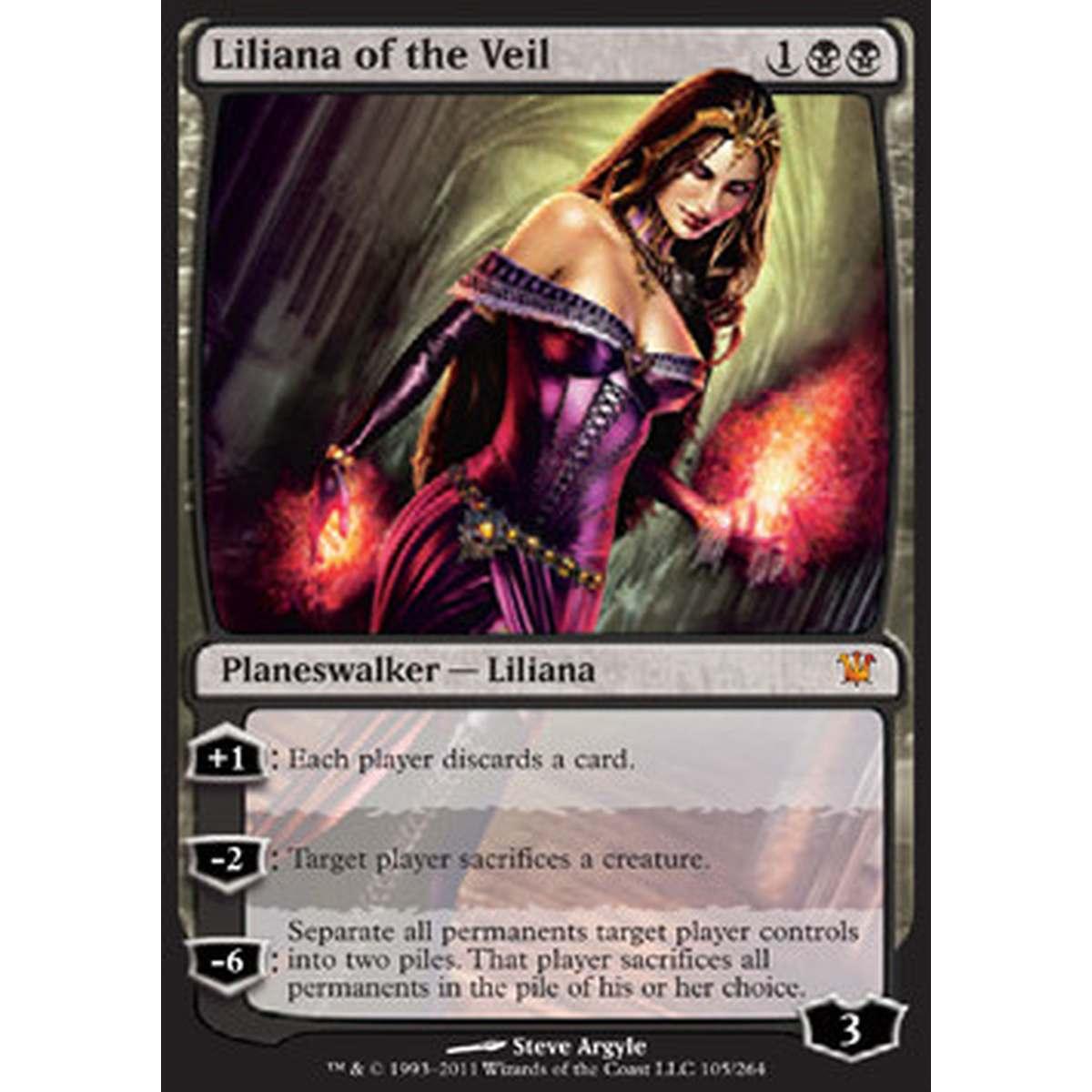 Liliana of the Veil - Liliana of the Veil - [ISD] [NM] [Foil]