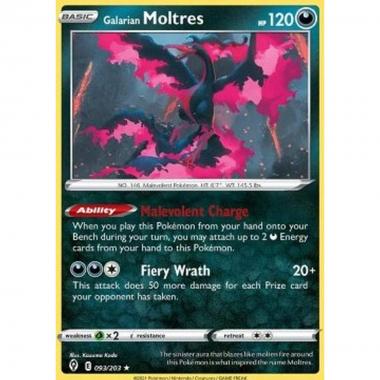 Galarian Moltres  - Moltres di Galar  - [EVS] [EX]