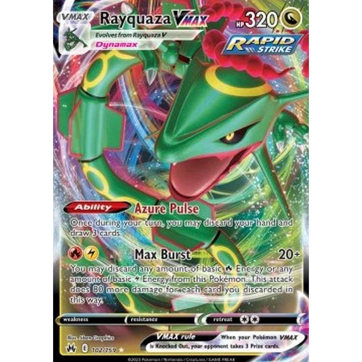 Rayquaza VMAX  - Rayquaza VMAX  - [CRZ] [NM]