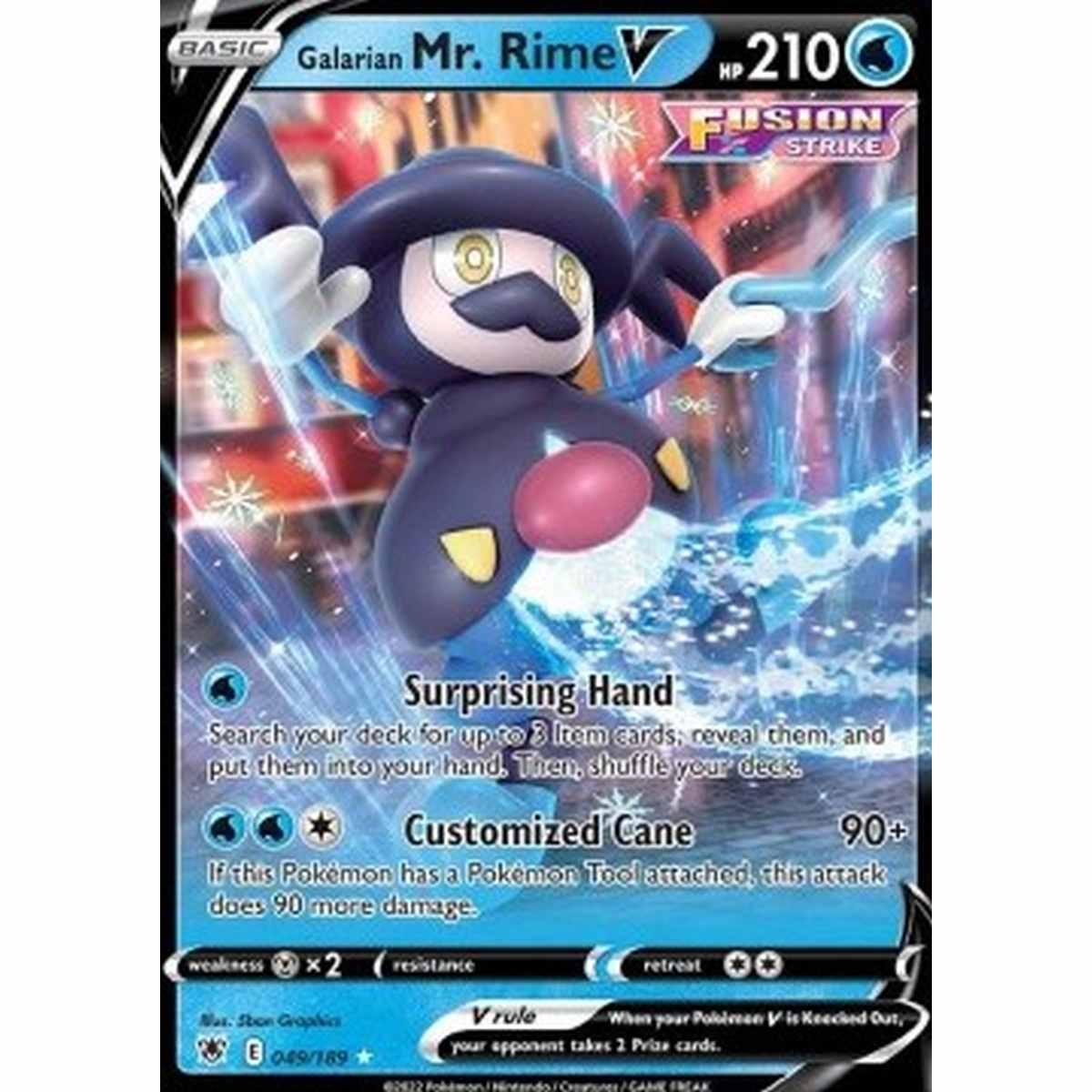 Galarian Mr. Rime V  - Mr. Rime di Galar V  - [ASR] [NM]