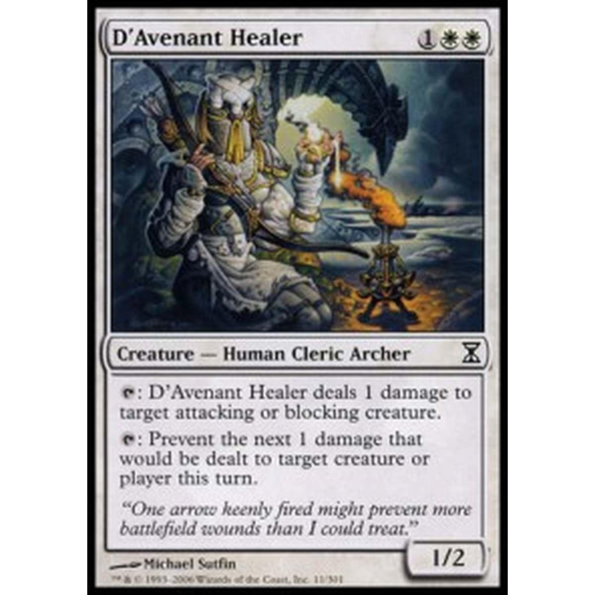 D'Avenant Healer - Guaritrice D'Avenant - [TSP] [NM]