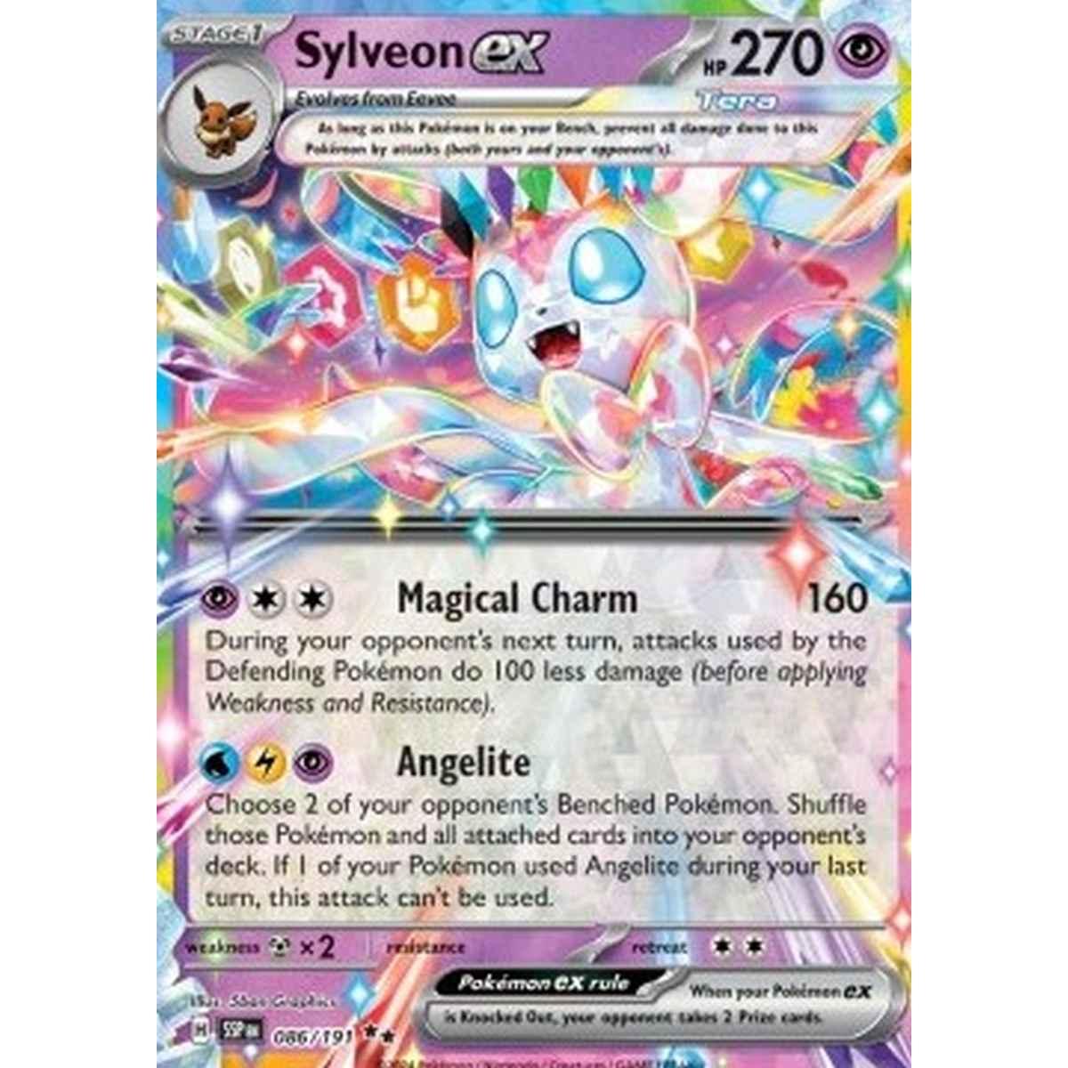 Sylveon ex  - Sylveon ex  - [SSP] [NM]
