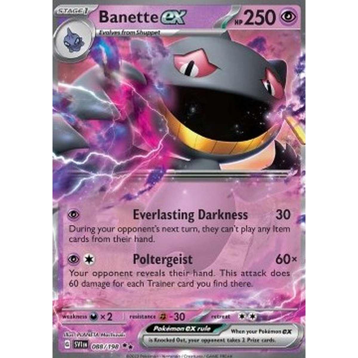Banette ex  - Banette ex  - [SVI] [NM]