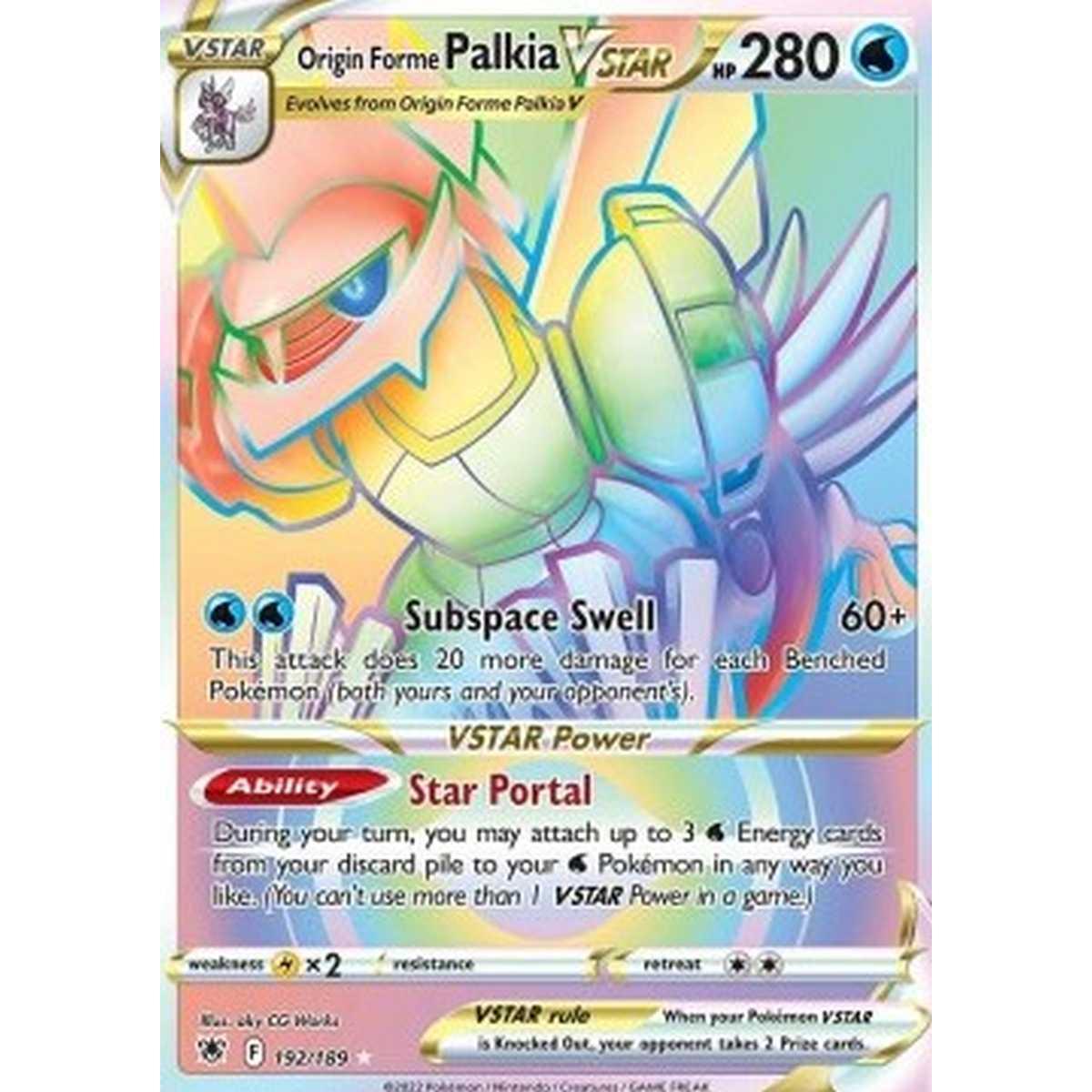 Origin Forme Palkia VSTAR  - Palkia Originale V ASTRO  - [ASR] [NM]
