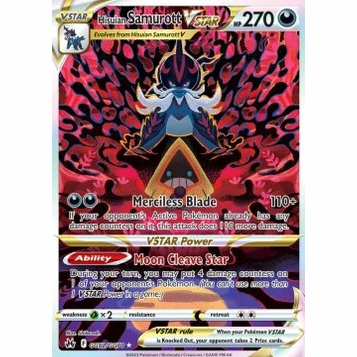 Hisuian Samurott VSTAR  - Samurott di Hisui V ASTRO  - [CRZ] [NM]