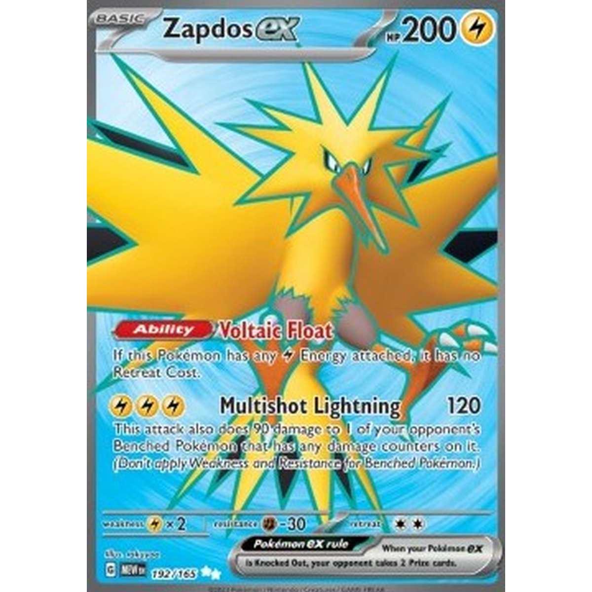 Zapdos ex  - Zapdos ex  - [MEW] [NM]