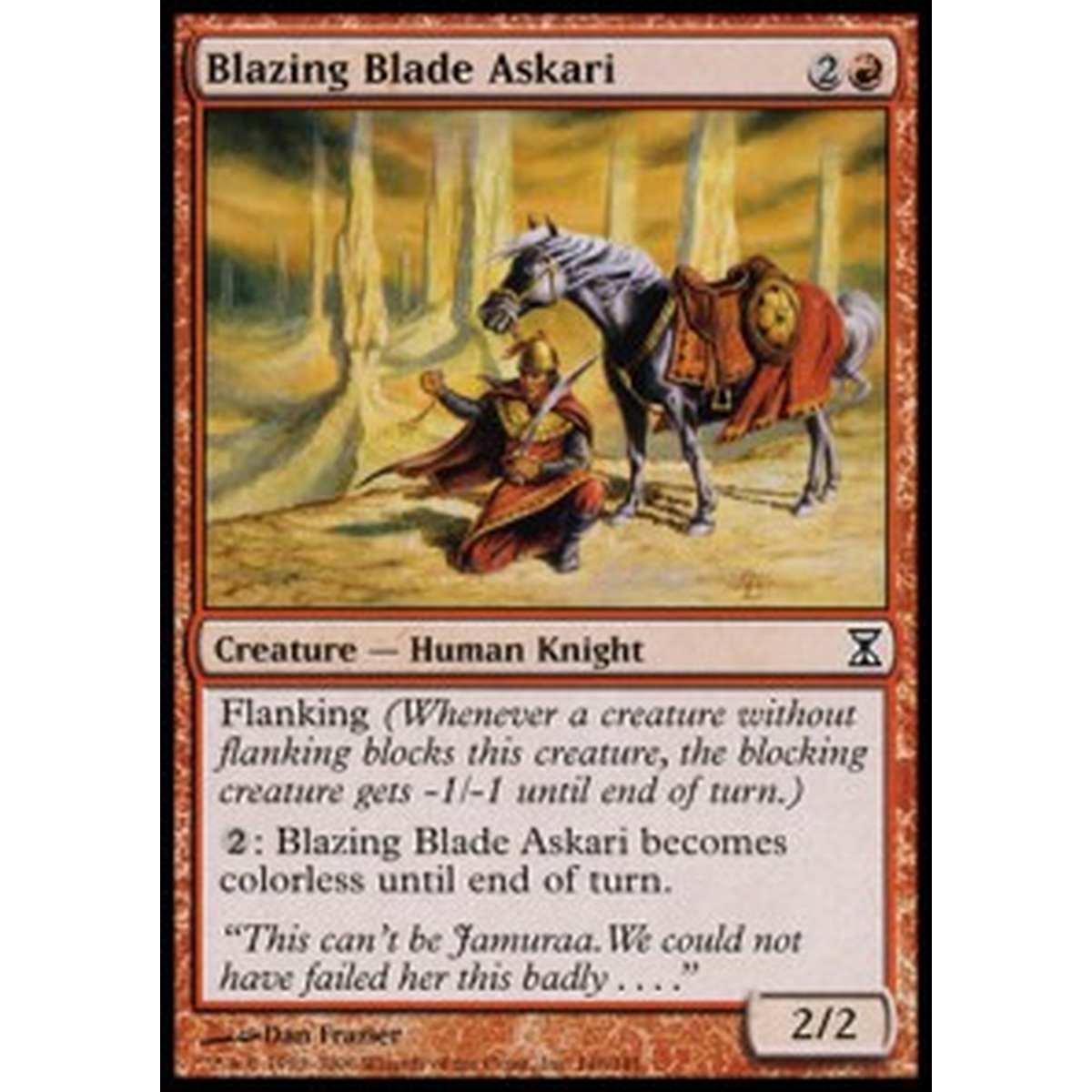 Blazing Blade Askari - Ascari dalla Lama Rovente - [TSP] [NM]