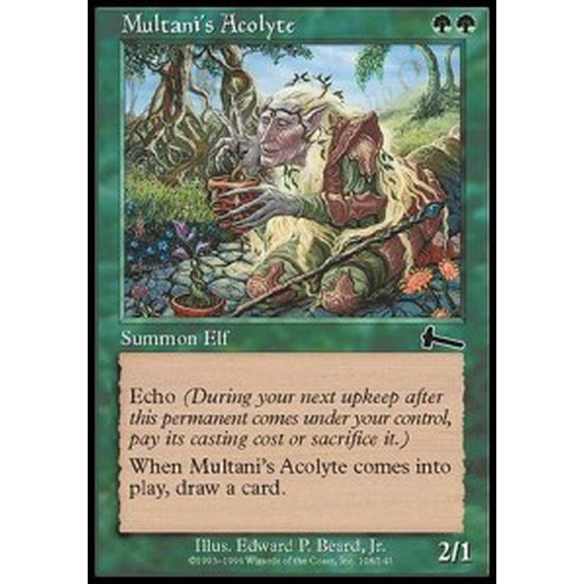 Multani's Acolyte - Multani's Acolyte - [ULG] [EX]