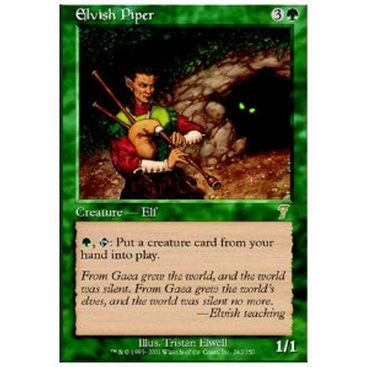 Elvish Piper - Pifferaio Elfico - [7ED] [GD]