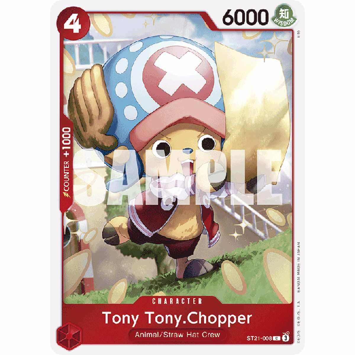 Tony Tony.Chopper (ST21-008) (V.1) - Tony Tony.Chopper (ST21-008) (V.1) - [ST-21] [NM]