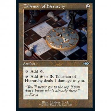 Talisman of Hierarchy (V.1) - Talismano della Gerarchia (V.1) - [RMH2] [NM] [Foil]