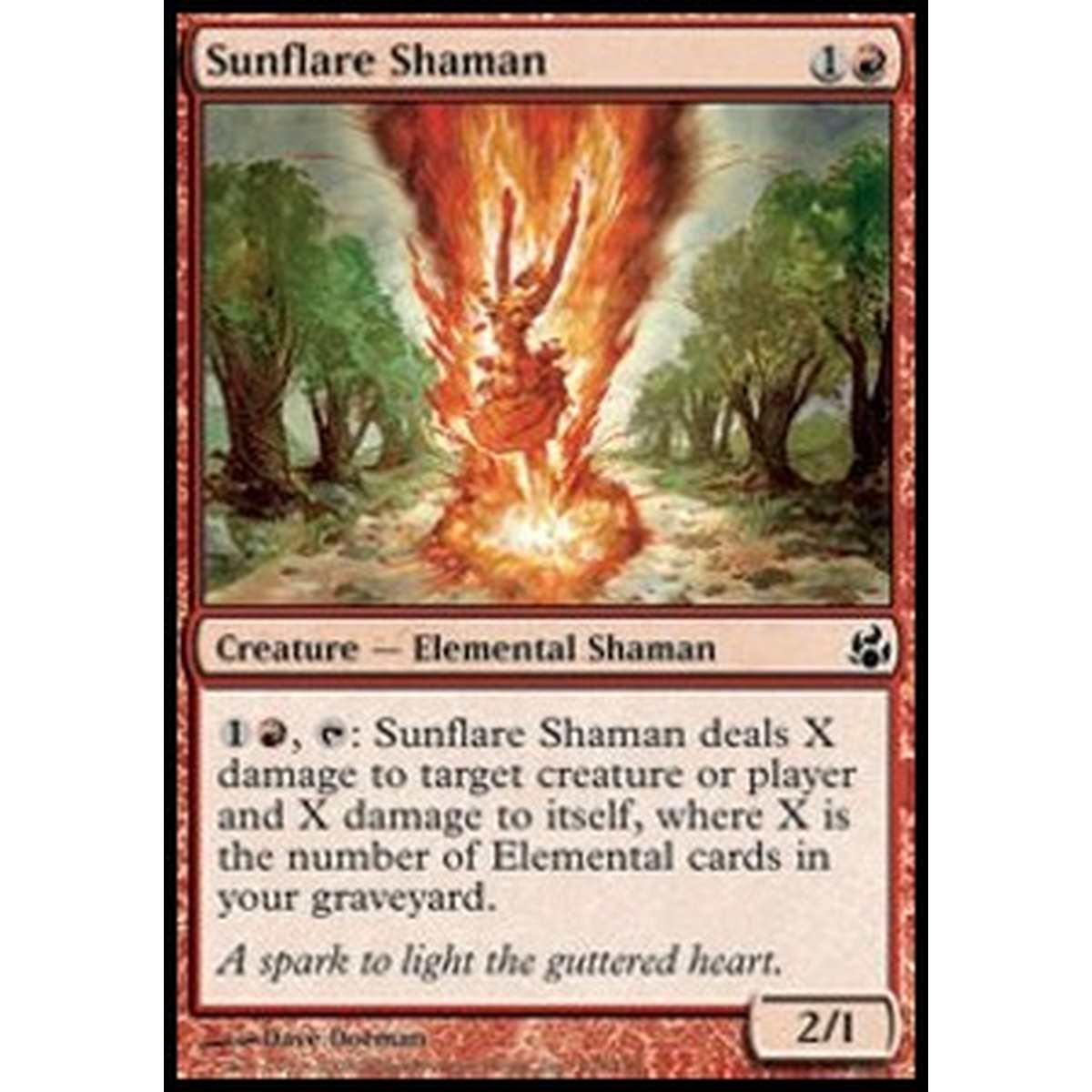 Sunflare Shaman - Sciamana Fiammasolare - [MOR] [NM]