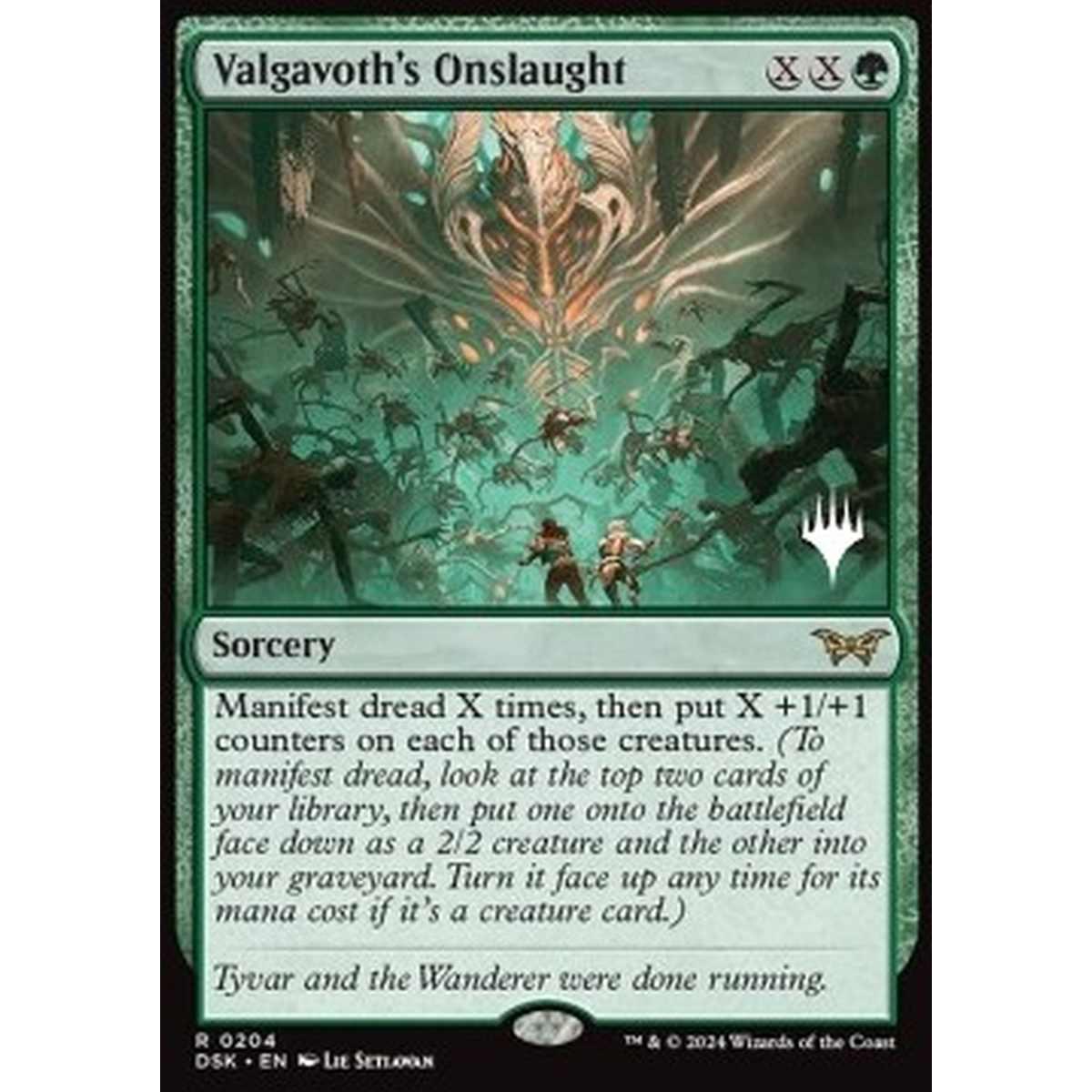 Valgavoth's Onslaught (V.2) - Valgavoth's Onslaught (V.2) - [PDSK][NM] [Foil]