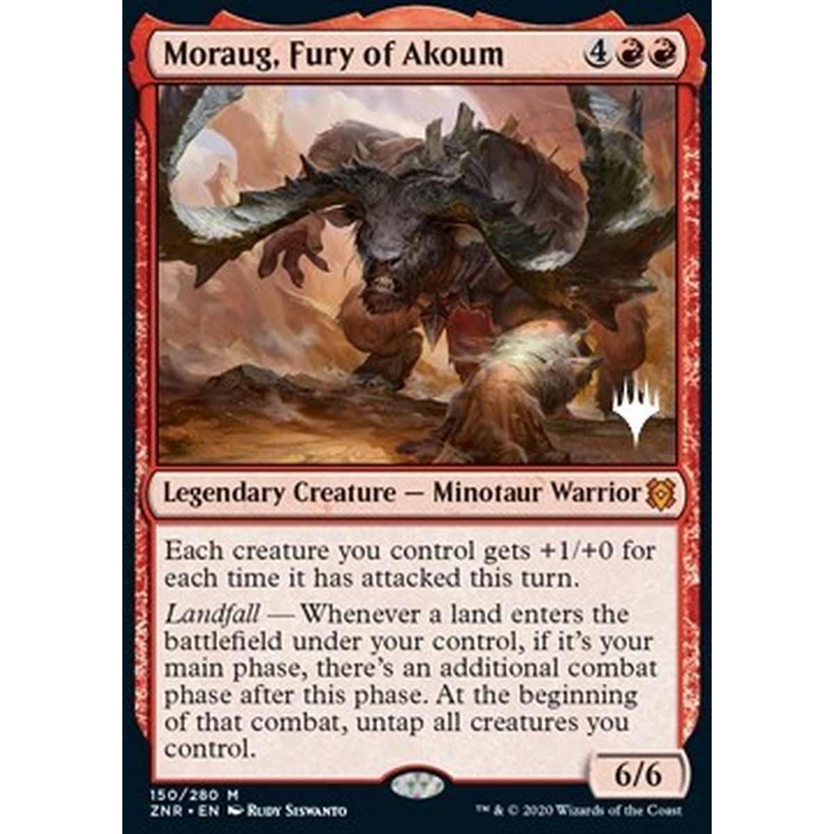 Moraug, Fury of Akoum (V.1) - Moraug, Furia di Akoum (V.1) - [PZNR][NM]
