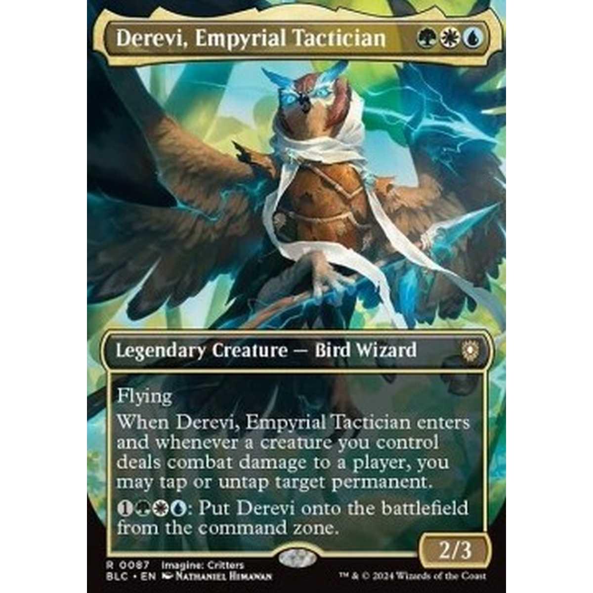 Derevi, Empyrial Tactician - Derevi, Empyrial Tactician - [XBLC][NM] [Foil]