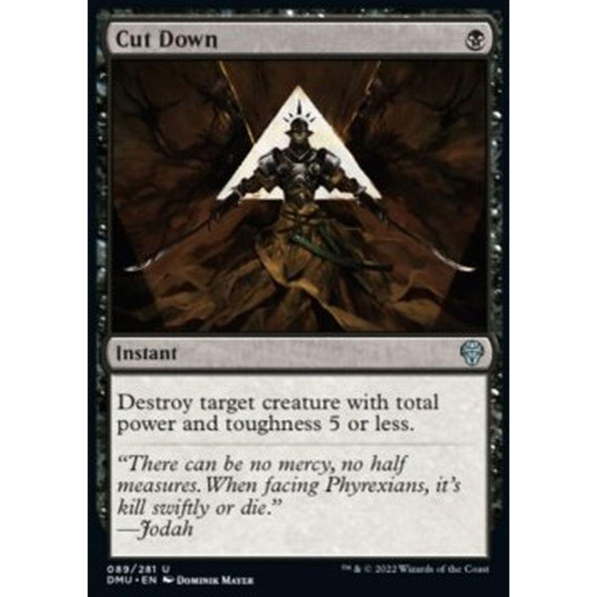 Cut Down - Falcidiare - [DMU][NM] [Foil]