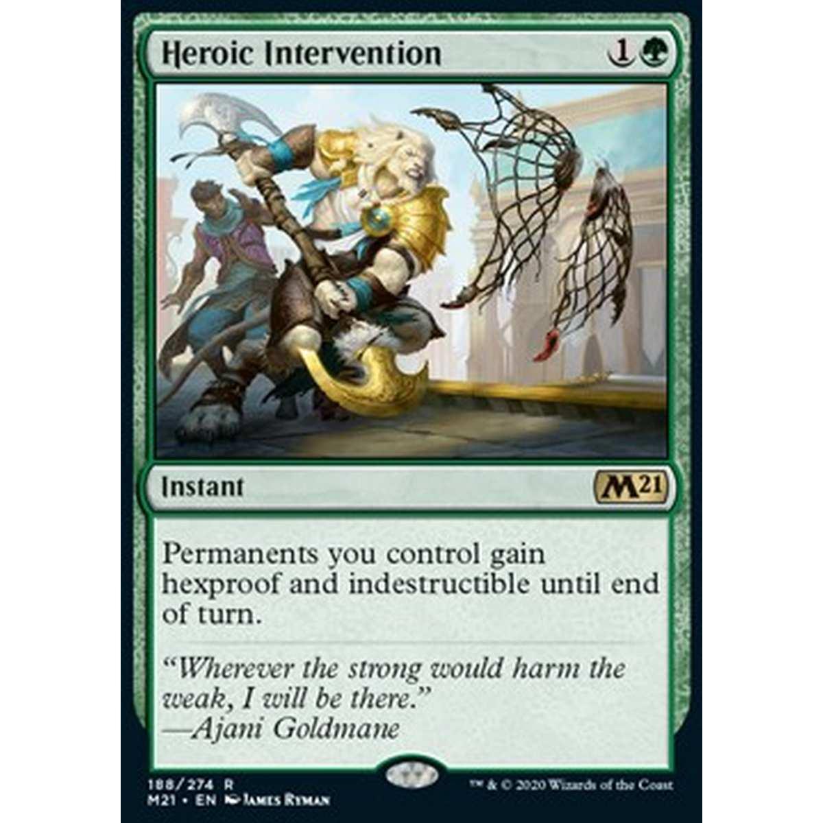 Heroic Intervention - èé¥ - [M21][NM] [Foil]