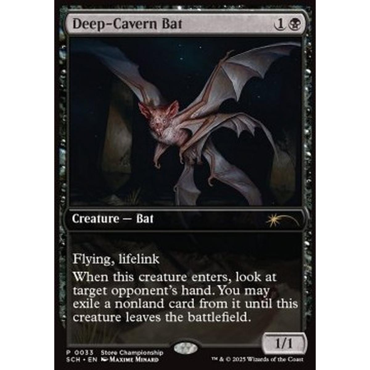 Deep-Cavern Bat - Deep-Cavern Bat - [SCH][NM]