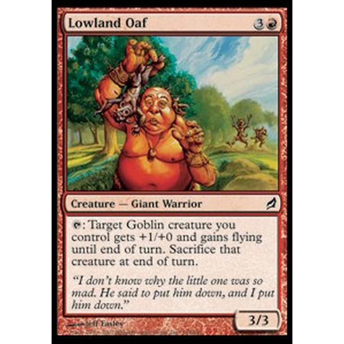 Lowland Oaf - Gonzo di Pianura - [LRW] [NM]