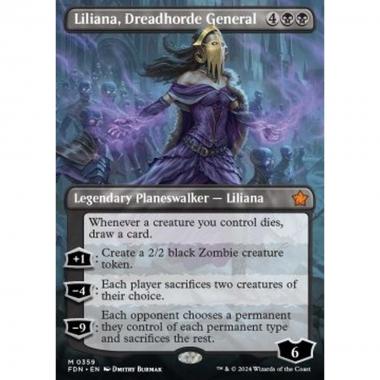 Liliana, Dreadhorde General (V.1) - Liliana, Dreadhorde General (V.1) - [XFDN][NM]