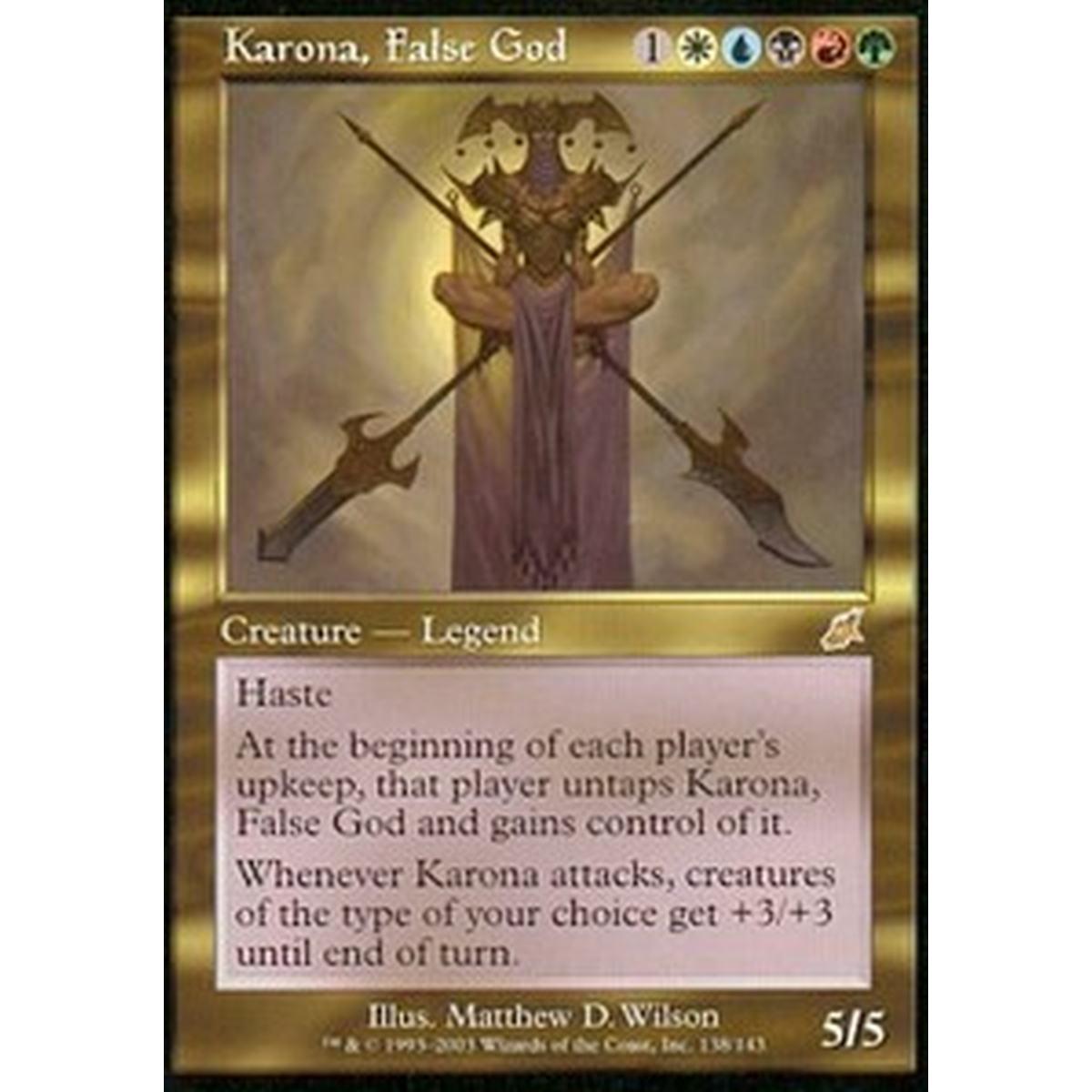 Karona, False God - Karona, False God - [SCG][GD]