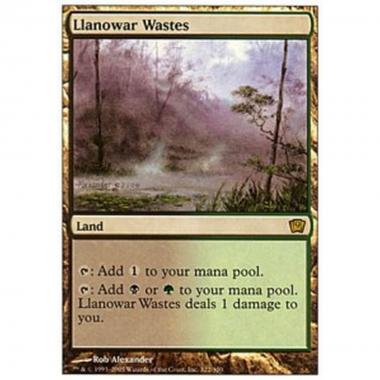 Llanowar Wastes - Distese di Llanowar - [9ED][EX]