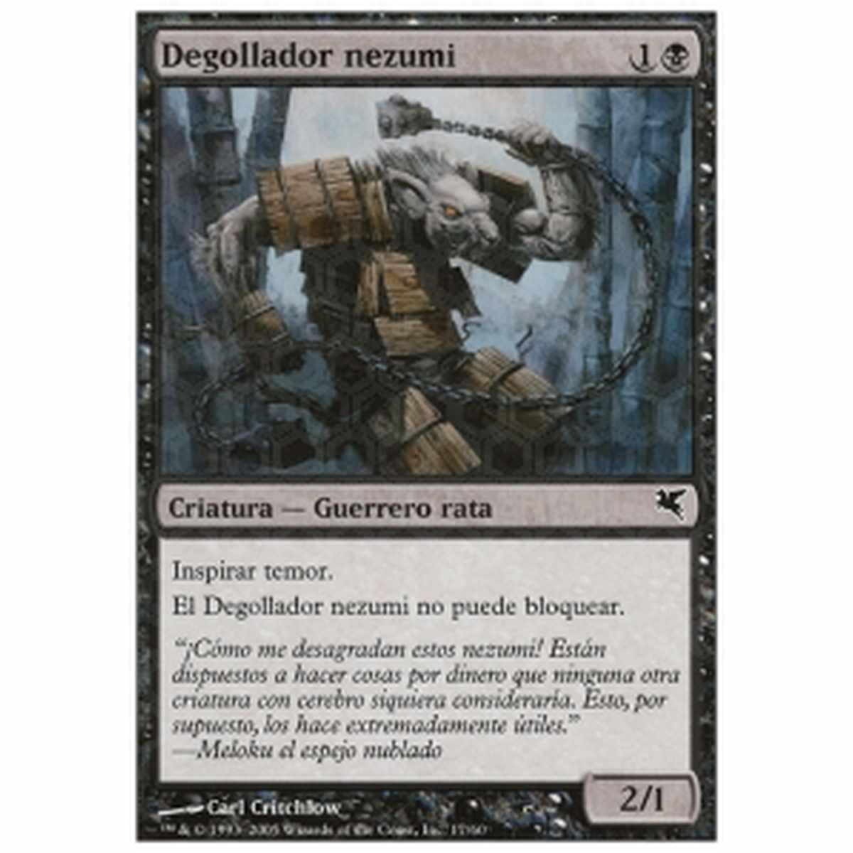 Nezumi Cutthroat (V.1) - Tagliagole Nezumi (V.1) - [SAL][NM]