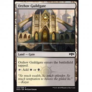 Orzhov Guildgate (V.1) - Cancello della Gilda Orzhov (V.1) - [RNA][NM] [Foil]