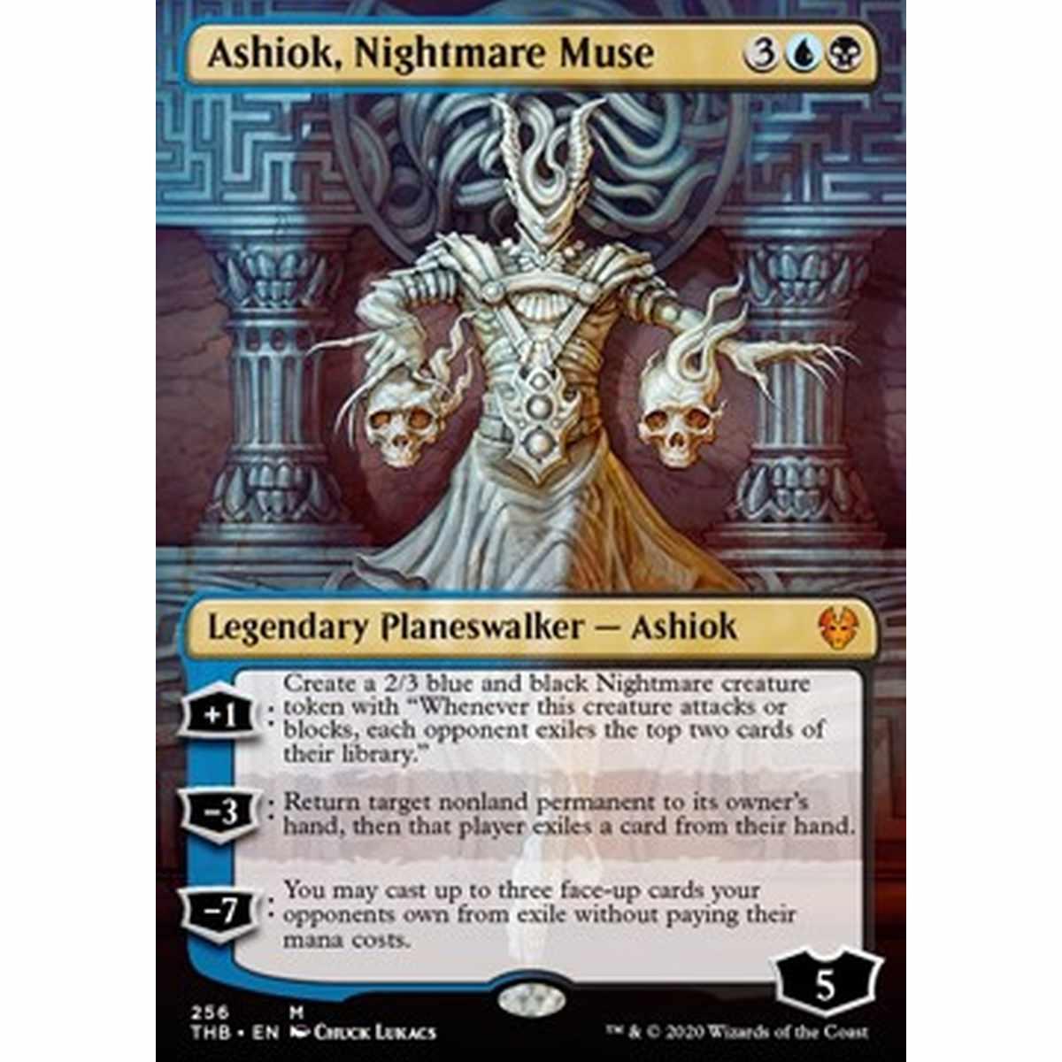 Ashiok, Nightmare Muse - Ashiok, Nightmare Muse - [XTHB][NM] [Foil]