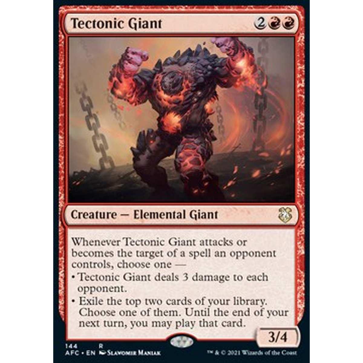 Tectonic Giant - Tectonic Giant - [AFC][NM]