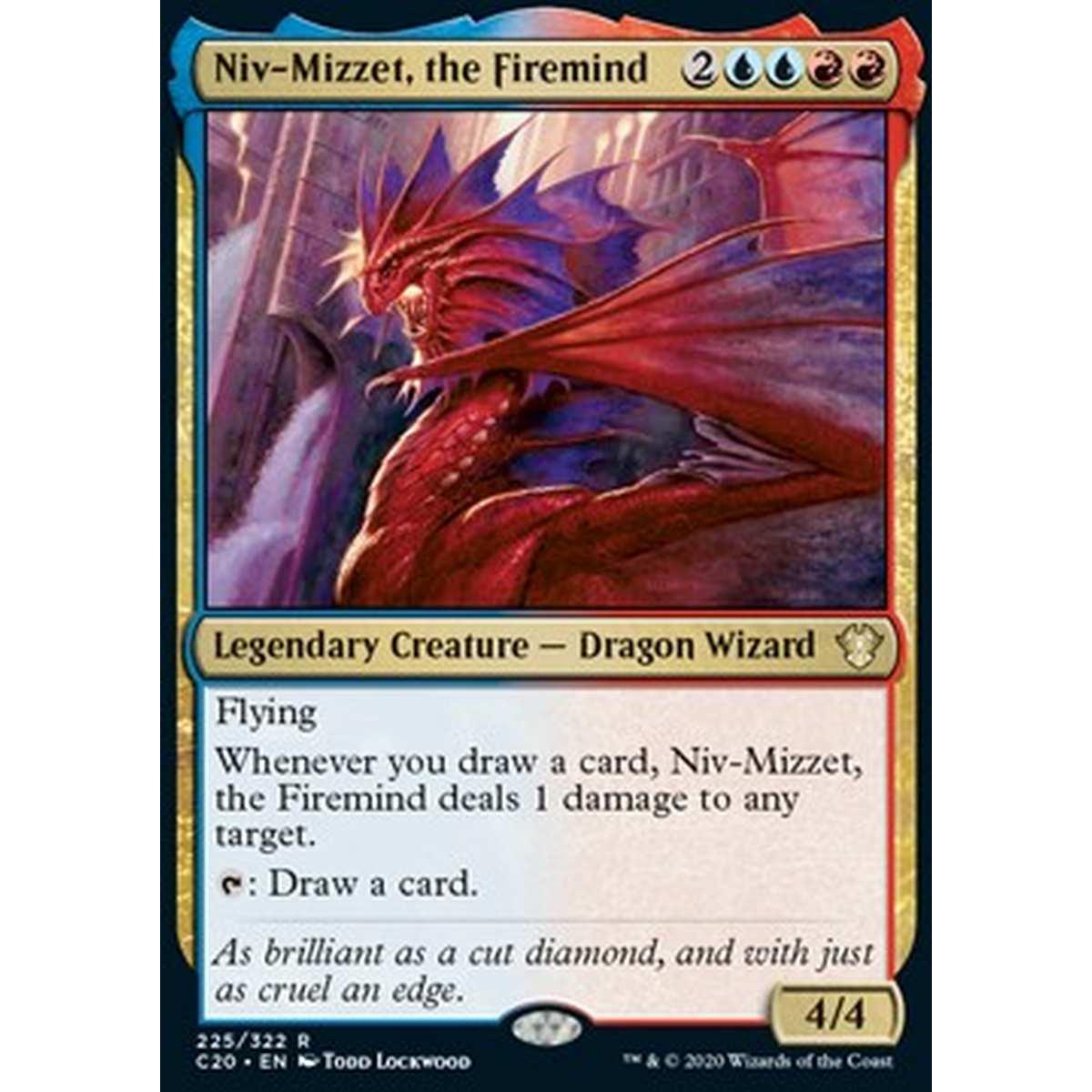 Niv-Mizzet, the Firemind - Niv-Mizzet, the Firemind - [C20][NM]