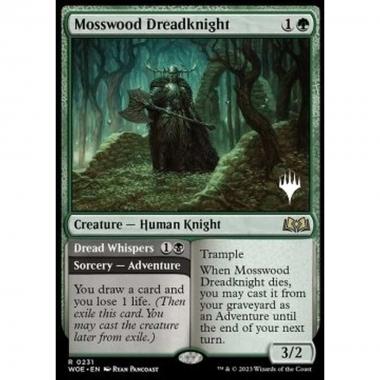 Mosswood Dreadknight // Dread Whispers (V.2) - Mosswood Dreadknight // Dread Whispers (V.2) - [PWOE][NM] [Foil]