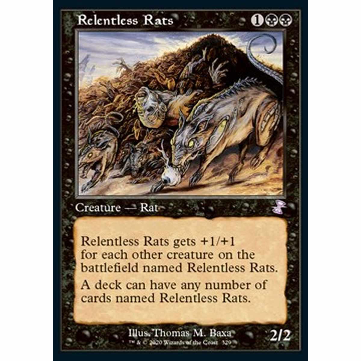 Relentless Rats - Rats implacables - [XTSR][NM]