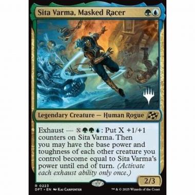 Sita Varma, Masked Racer (V.2) - Sita Varma, Masked Racer (V.2) - [PDFT][NM] [Foil]
