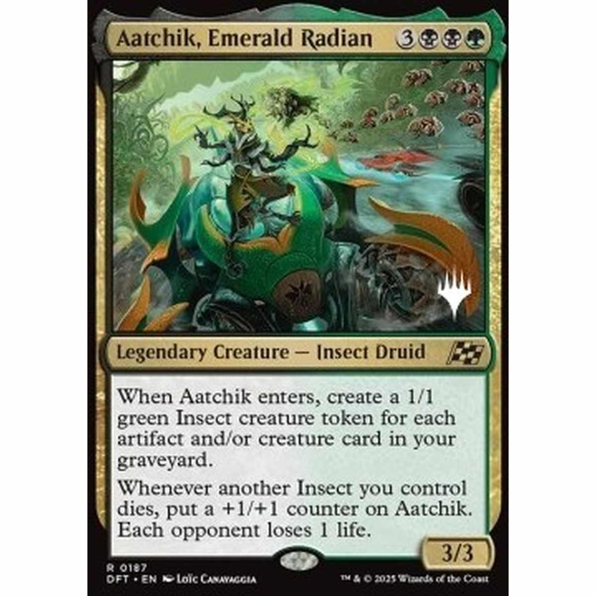 Aatchik, Emerald Radian (V.2) - Aatchik, Emerald Radian (V.2) - [PDFT][NM] [Foil]