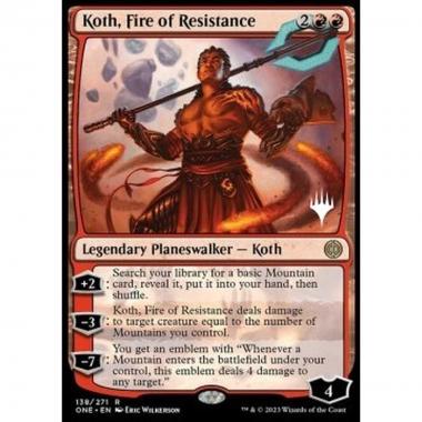 Koth, Fire of Resistance (V.2) - Koth, Fire of Resistance (V.2) - [PONE][NM]