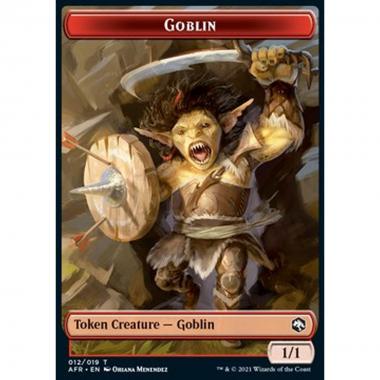 Goblin Token (R 1/1) // Dungeon of the Mad Mage - Goblin Token (R 1/1) // Dungeon of the Mad Mage - [XAFR] [NM]