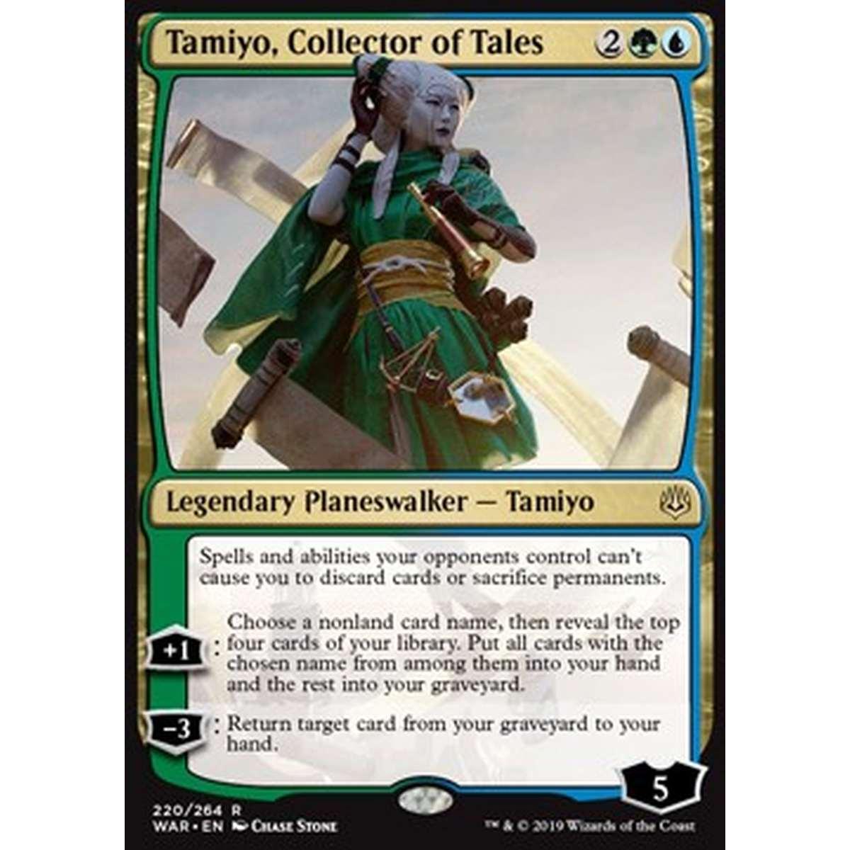 Tamiyo, Collector of Tales - Tamiyo, Collezionista di Racconti - [WAR][NM]